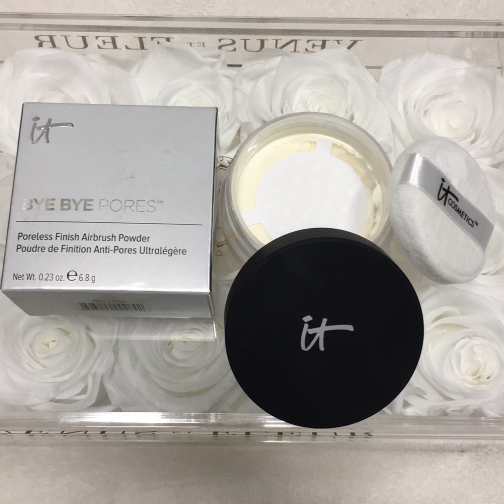 it Bye bye pores poreless finish airbrush powder